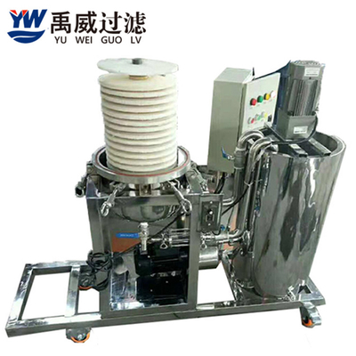 304 Maszyna do filtrowania diatomitów ze stali nierdzewnej do filtra z węglem aktywnym